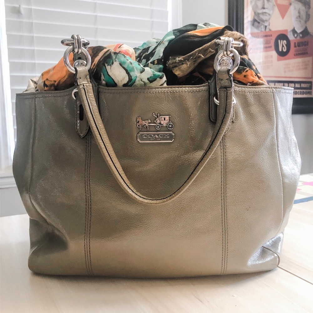 Patent Leather Coach Purse